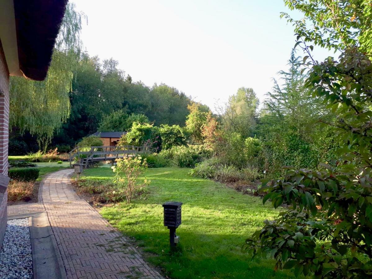 Villa Martensplek Met Sauna Tiendeveen Buitenkant foto